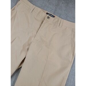 Bluffworks Pants Mens 37x30 Khaki Straight Fit Performance Original Fit Chino